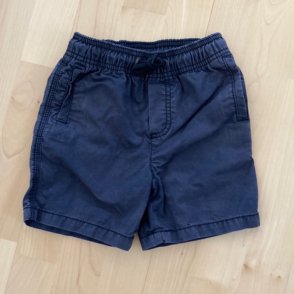 🎉 5 for $20 🎉 Osh Kosh B’Gosh Toddler Shorts Twill Navy Blue 3T 100% Cotton